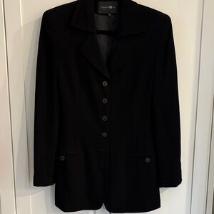 Francess Rita’s Classic Black Skirt & Blazer